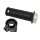 MZ ETZ 125 150 251 301 Gasgriff Mantelrohr Kopfstück Gehäuse Armatur schwarz