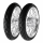 Komplettrad Satz 2,15+2,50x16 breit Nabe silber Speichen Edelstahl Heidenau K63 80/80+80/90 Reifen für Simson S51 S50 S53 Spatz Star Sperber Habicht KR51 Schwalbe Duo