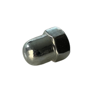 Hutmutter Anhänger Rad Achse Anhängerlaufrad, zur Nabe - SW15 mm FG 9,5 - Fahrradgewinde DIN 79012