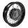 B-WARE Tuning Felge, Speichenrad schwarz poliert 2,50x12 Zoll für Simson SR50 SR80 Roller SD50 Albatros