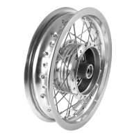 B-WARE Tuning Felge, Speichenrad silber poliert 2,15x12...