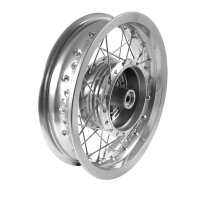 B-WARE Tuning Felge, Speichenrad silber poliert 2,50x12...