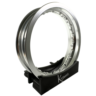 Tuning Felge, silber poliert 2,15x12 Zoll für Simson SR50 SR80 Roller SD50 Albatros
