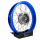 Felge 2,15x16 blau eloxiert Speichen VA XL für Simson S51 S50 S53 S70 S83 Kr51 Schwalbe Star Sperber Habicht verstärkt