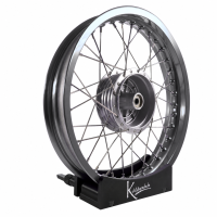 Felge 2,50x16 titan eloxiert Speichen VA XL für...