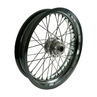 Felge Scheibenbremse 3,00x16 titan eloxiert Speichen VA XL für Simson S51 S50 S53 S70 S83