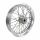 Felge Scheibenbremse 3,00x16 silber eloxiert Speichen VA XL für Simson S51 S50 S53 S70 S83