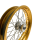 Felge Scheibenbremse 3,00x16 gold eloxiert Speichen VA XL für Simson S51 S50 S53 S70 S83
