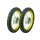Paar Räder Gold für Simson S51 S50 S53 KR51 Schwalbe Star Sperber Habicht Felge Mefo Cross Reifen Komplettrad