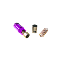 Choke lila eloxiert für Starter Vergaser für Simson S50 S51 Schwalbe SR50 Star Sperber Habicht Duo S70 auch für MZ TS ES 125 150 16N1-11 19N1 21N1 24N2 26N2