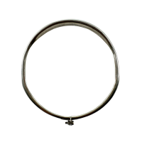 Scheinwerferrahmen Edelstahl "Chromring" Lampenring für Vespa 50 - 90SS 90R 125 Super 150 Super 125 Primavera ET3