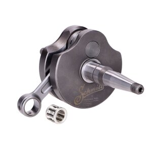 Kurbelwelle Schmitt Drehfreund 44mm Hub, 50-75ccm für Simson S51, S70, S83, SR50 SR80 KR51/2 Schwabe M500, M700 85mm Pleuel