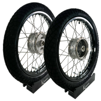 2 Kompletträder für Simson S50 S51 S53 KR51...