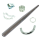 Auspuff Set für MZ TS250 TS250/1 1A Chrom TS 250 250/1 1150mm D=40 gerade Bauform 4cm