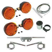 Satz Blinker für Simson S51 S50 S70 mit Haltern...