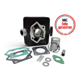 Zylinderkit ZT50N TGL Zylinder Schwarz für Simson S51 KR51/2 Schwalbe SR50 S53 mit Teilegutachten