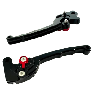 B-Ware CNC Handhebel Scheibenbremse für Simson S50 S51 S70 S83 S53 SR50 SR80 KR51/2 Schwalbe eloxiert schwarz mit ABE Bremshebel Kupplungshebel #1