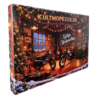 KultMopeds Adventskalender für Simson S51 S50 S70 S53 S83 KR51 Schwalbe SR4-1 Spatz SR4-2 Star SR4-3 Sperber SR4-4 Habicht Kalender