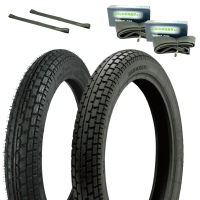 Reifenset Heidenau K34 Reifen Mantel Rad 3,25x19 54H M/C  + 4,00x18 64H TT für BMW R-Modelle