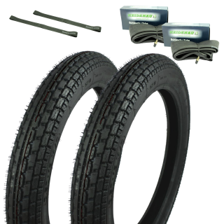 Reifenset Heidenau 3,25x19 54H M/C 19 Zoll für BMW R3, R4, R5, R6, R20, R23, R35, R24, R25/R25/2/R25/3, R26 Reifen Mantel Rad