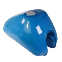 B-WARE Tank hellblau glänzend für MZ ETZ251 ETZ301 Kraftstoffbehälter #1