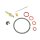Set Dichtungen + Nadel + Düse 55 + Schwimmernadelventil für Simson Vergaser NKJ Spatz SR1 SR2 E KR50 SR4-1 Saptz P/K Reparatur