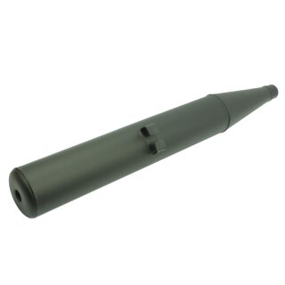 Simson Auspuff kurz S53 S83 Schalldämpfer 28mm schwarz matt Komplettauspuff