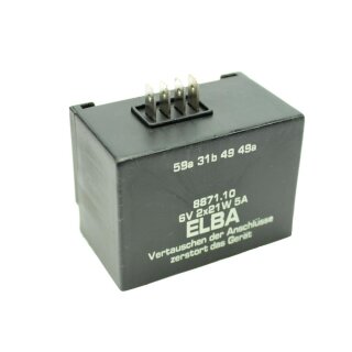 Simson Elba Laderegler Ladeanlage und Blinkanlage S51 C E B2-4 6V 2x21W 8871.10 1