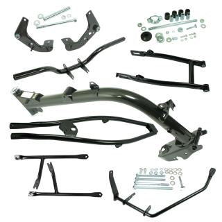 Rahmen Baugruppe für Simson S51 S51E Enduro S53 S70 S83 S50 Fußraste Obergurt Schrauben Strebe