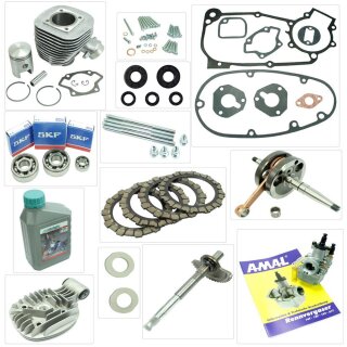 Set zur Motorüberholung 63ccm für Simson KR51/1 Schwalbe Star Amal Vergaser