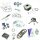 Set zur Motor Regeneration Überholung für Simson S51 S53 mit Zylinder Vergaser 16N1-11 Dichtsatz Lager Dichtung uvm