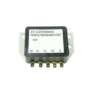 12V Regler  MZ ETZ 150 125 250 251 301 Laderegler Spannungsregler elektronisch EU 5-polig