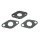 4 mm Bakelit Isolierflansch + 2 Dichtungen dünn Vergaser für Simson S51 S50 S70 S53 KR51 Schwalbe Spatz Star Sperber Habicht Duo Flansch