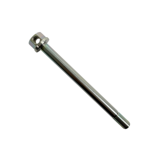 Achse für Simson S51 KR51 Schwalbe SR50 S53 SR50 S70 Spatz Star Sperber Habicht hinten Hinterachse verzinkt 169mm
