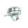 Klingel mit Königslilie für Simson KR50 SR2 E SL1 SR4-1 Spatz MAW Glocke Chrom Fahrrad DDR MIFA