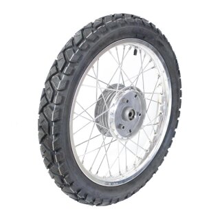 Komplettrad auf Alufelge 2,75x16 für Simson S51 S50 KR51 Schwalbe Star Reifen hinten
