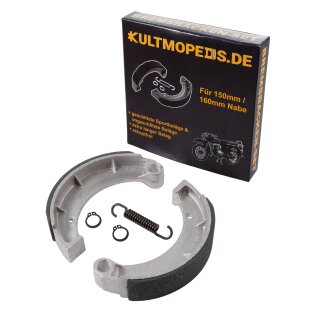 Bremsbacken Bremsen 160mm für MZ TS125 150  ES175 250 ETS250  TS250 250/1 ETZ250 Seitenwagen