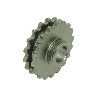 Primärritzel 2x16Z auf Kurbelwelle für Duplex Kettenrad MZ ETS TS ES 125 150 Motor Getriebe Antrieb Kupplung EM150 EM125