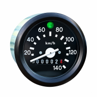 140 km/h Tachometer schwarz für Simson S51 S50 S60 S70  S53 inkl. Fassungen + Lampen Tuning