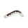Simson Auspuff Halteblech S51E S70 Enduro Strebe Lochblech Chrom
