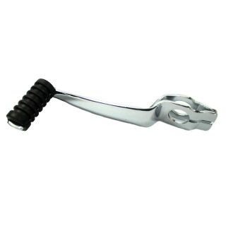 Simson Schalthebel S50 verchromt chrom Gummi Aufnahme 20mm 1 Qualität (auch Star, Sperber, Habicht)
