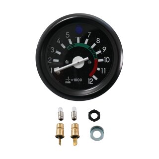 Tuning Drehzahlmesser 12000 U/min für Simson S51 S70 S53 S50 KR51 Schwalbe Armatur