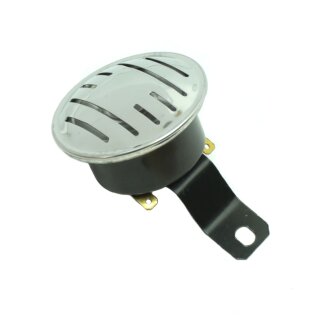 Hupe Signalhorn 6V & 12V Volt ALU Blende für Simson S51 S60 S70 S53 SR50 MZ ETZ