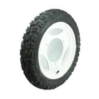 Komplettrad Winterreifen 12 Zoll für Simson SR50 SR80 M+S SD50 Albatros Heidenau K57 Reifen Allwetterreifen einbaufertig