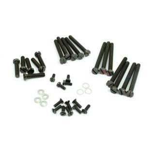 Simson Schrauben Motor KR50 SR1 SR2 SR2 E Spatz SR4-1 Soemtron schwarz chromatiert RH50 II