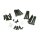 Simson Schrauben Motor KR50 SR1 SR2 SR2 E Spatz SR4-1 Soemtron schwarz chromatiert RH50 II