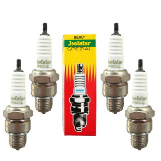 5 Isolator 225 Zündkerze Trabant 601 500 Wartburg Skoda MZ ETZ pas f Simson S51 S50