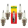 5 Isolator 225 Zündkerze Trabant 601 500 Wartburg Skoda MZ ETZ pas f Simson S51 S50