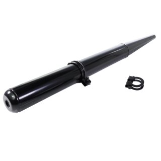 Premium Auspuff schwarz für Simson S51 S50 S70 KR51 Schwalbe 28mm S53 SR50 Schelle
