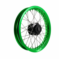 Felge Speichenrad für Scheibenbremse individuell für Simson S51 S50 S53 KR51 Schwalbe Spatz Star Sperber Habicht Duo 4 Felge, Nabe, Speichen frei wählbar im Konfigurator